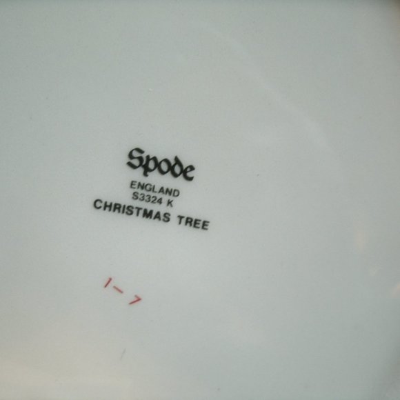 vintage spode santa tree covered dish. - Picture 3 of 3